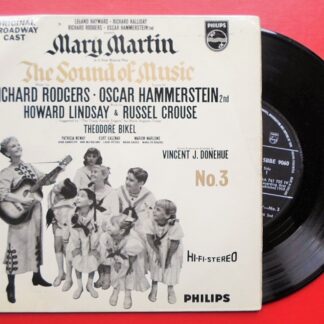 Mary Martin Sound Of Music No. 3 EP Philips SBBE9060 EX/EX 1959 picture sleeve