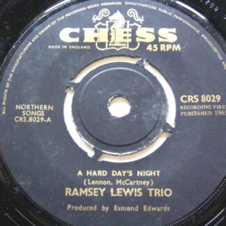 Ramsey Lewis Hard Days Night 7" Chess CRS8029 EX 1965 as Ramsey Lewis Trio