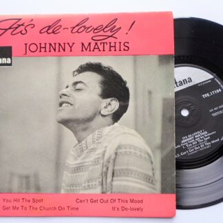 Johnny Mathis It's De-Lovely EP Fontana TFE17194 EX/EX 1959 picture sleeve