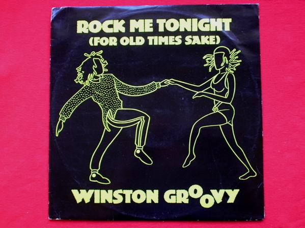Winston Groovy Rock Me Tonight For Old Times Sake 12" Jive JIVET103 EX/EX 1985 12 inch