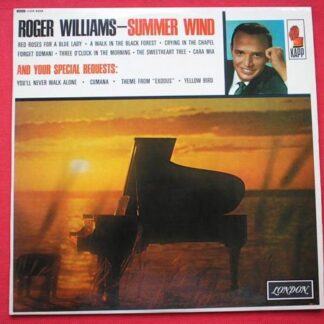 Roger Williams Summer Wind LP London HAR8255 EX/EX 1960s mono