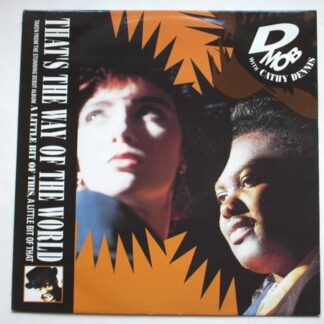 D-Mob That's The Way Of The World Essential Beat Mix 12" FFRR FX132 EX/EX 1990 12 inch, with Cathy Dennis