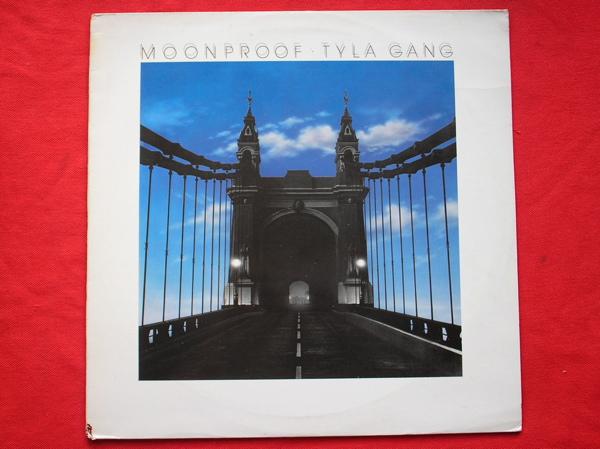 Tyla Gang Moonproof LP Beserkley BSERK16 EX+/VG+ 1978 yellow vinyl with insert, there is mild bubbling on side two label