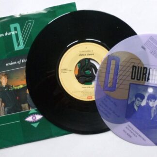 Duran Duran Union Of The Snake 7" EMI 1A0061653857 EX/EX 1983 Dutch pressing, picture sleeve, with free flexi