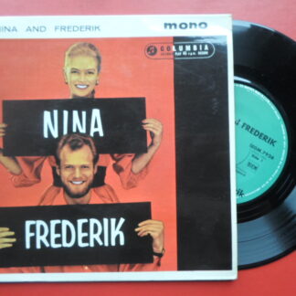 Nina & Frederik Nina & Frederik EP Columbia SEGM7926 EX/EX 1960s picture sleeve, made in New Zealand