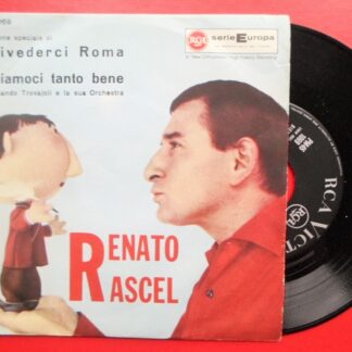 Renato Rascel Arrivederci Roma 7" RCA Victor PM451069 EX/EX 1960s picture sleeve, Italian pressing