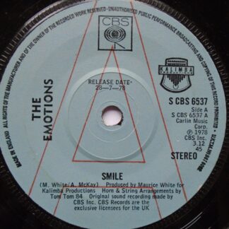 Emotions Smile 7" CBS SCBS6537 EX 1978 demo