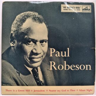 Paul Robeson Paul Robeson EP HMV 7EG8386 EX/VG 1950s picture sleeve
