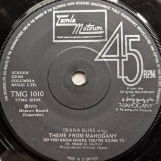 Diana Ross Theme From Mahogany 7" Tamla Motown TMG1010 EX 1975