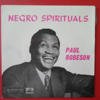 Paul Robeson Negro Spirituals EP HMV 7EG8422 EX/EX 1950s picture sleeve