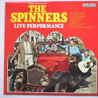 Spinners Live Performance LP Contour 6870502 EX/EX 1970s