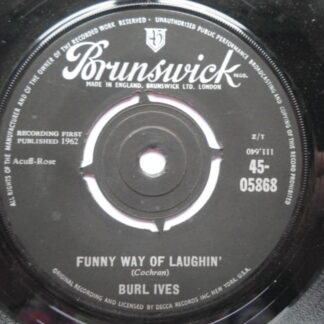 Burl Ives Funny Way Of Laughin' 7" Brunswick 05868 EX 1963