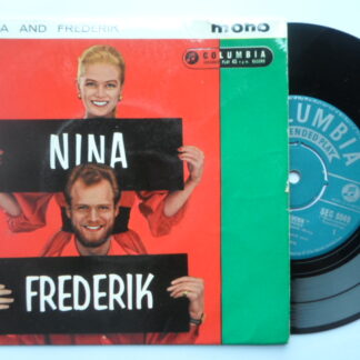 Nina & Frederik Nina & Frederik EP Columbia SEG8049 VG/VG 1960 picture sleeve, Jacob's Ladder & others