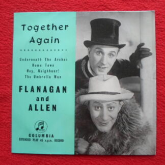 Flanagan & Allen Together Again EP Columbia SEG7709 EX/EX 1950s picture sleeve