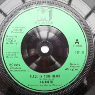 Nazareth Place In Your Heart 7" Mountain TOP37 EX 1977