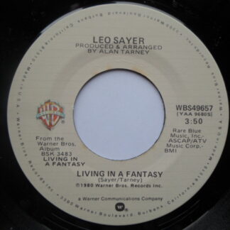 Leo Sayer Living In A Fantasy 7" Warner Bros WBS49657 EX 1980 US pressing