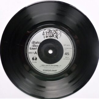 Status Quo Roll Over Lay Down 7" Vertigo QUO13 EX 1975
