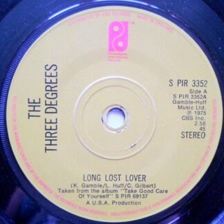 Three Degrees Long Lost Lover 7" Philadelphia SPIR3352 EX 1975