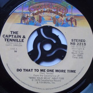 Captain & Tennille Do That To Me One More Time 7" Casablanca NB2115 EX 1979 US pressing