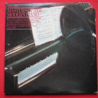 Masters Of The Modern Piano 2LP Verve VE22514 EX /EX 1976 double LP, US pressing, with Bud Powell, Cecil Taylor & Paul Bley