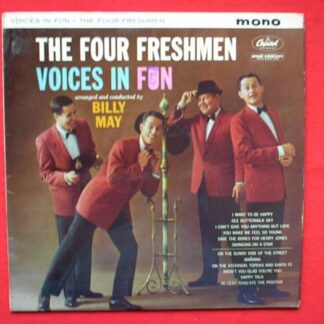 Four Freshmen Voices In Fun LP Capitol T1543 EX/VG 1961