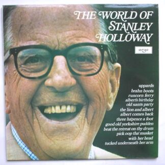 Stanley Holloway The World Of Stanley Holloway LP Argo SPA199 EX/EX 1971 piano accompaniment by Michael Garrick