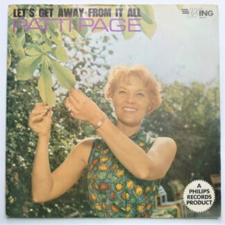 Patti Page Let's Get Away From It All LP Wing WL1104 EX/EX 1960s