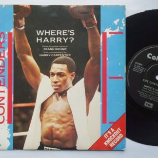 Contenders Where's Harry 7" Columbia DB9136 EX/EX 1986 picture sleeve