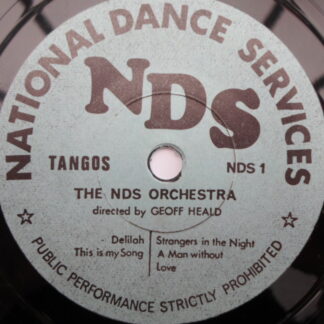 NDS Orchestra Tangos 7" National Dance Services NDS1 EX 1960s