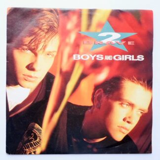 2 Brave Boys And Girls 7" London LON237 EX /EX 1989 picture sleeve