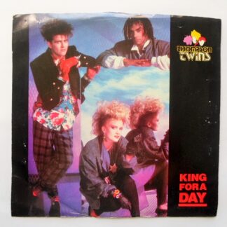 Thompson Twins King For A Day 7" Arista AS19450 EX/VG 1988 picture sleeve, US pressing