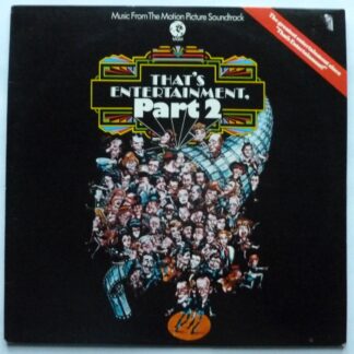 That's Entertainment Part 2 LP MGM 2315373 EX/EX 1973 music from film sountrack, with Fred Astaire & Gene Kelly, with insert