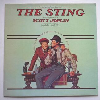 Sting LP MCA MCF2537 EX/EX 1974 film soundtrack, music by Scott Joplin