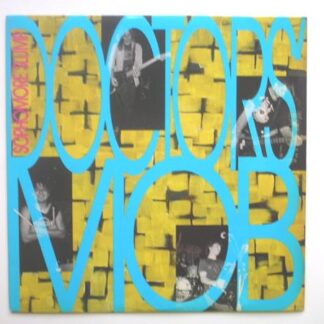 Doctors Mob Sophomore Slump LP Relativity 8856181491 EX /EX 1987 with inner, US pressing