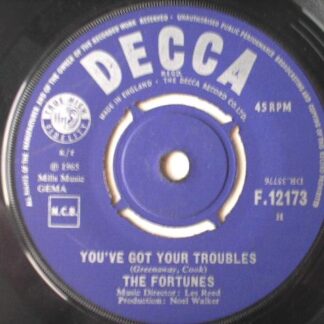 Fortunes You've Got Your Troubles 7" Decca F12173 EX 1965
