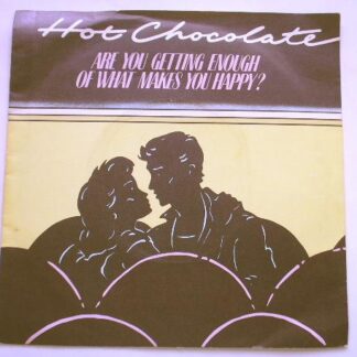 Hot Chocolate Are You Getting Enough Of What Makes You Happy 7" Rak RAK318 EX/EX 1980 picture sleeve