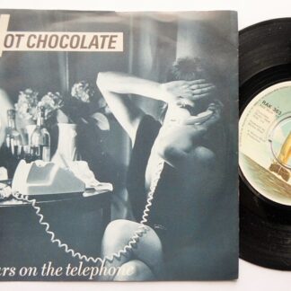 Hot Chocolate Tears On The Telephone 7" Rak RAK363 EX/EX 1983 picture sleeve