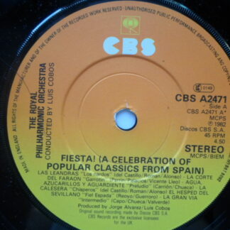 Royal Philharmonic Orchestra Fiesta 7" CBS CBSA2471 EX 1982