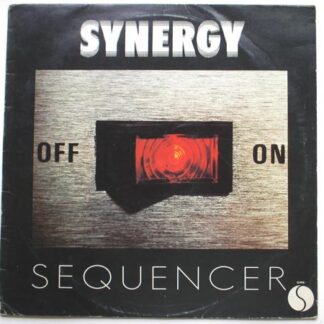 Synergy Sequencer LP 9103326 EX-/VG- 1976 Record is EX-. It has quite a few light surface marks caused by paper sleeve but it plays fine. Sleeve is VG- with ring marks to front and rear. It is quite heavily rubbed at edges and corners.