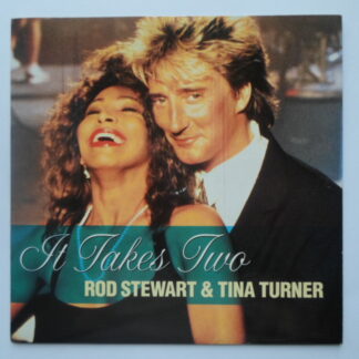 Rod Stewart It Takes Two 7" Warner Bros ROD1 EX/EX 1990 picture sleeve, a-side with Tina Turner