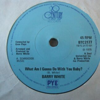 Barry White What Am I Gonna Do With You 7" 20th Century BTC2177 EX 1975