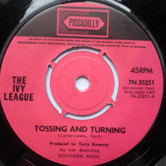 Ivy League Tossing And Turning 7" Piccadilly 7N 35251 EX 1965