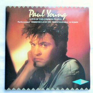 Paul Young Love Of The Common People 7" CBS DA3585 EX/EX 1983 double single, picture sleeve