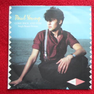 Paul Young Come Back And Stay 7" CBS A3636 EX/EX 1983 picture sleeve