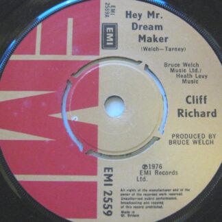Cliff Richard Hey Mr Dream Maker 7" EMI EMI2550 EX 1976