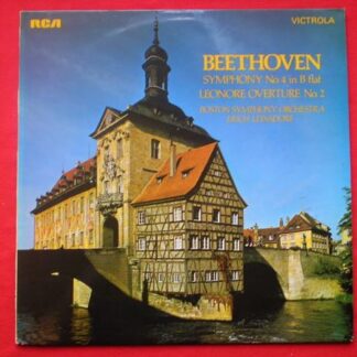 Boston Symphony Orchestra Beethoven Symphony No 4 In B Flat LP RCA VICS1566 EX/VG 1971 conducted by Erich Leinsdorf