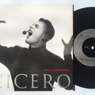 Cicero Love Is Everywhere 7" Polydor CIAO3 EX/EX 1991 picture sleeve