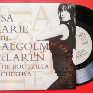 Lisa Marie Something's Jumpin' In Your Shirt 7" Epic WALTZ T3 EX/EX 1989 with Malcolm McLaren