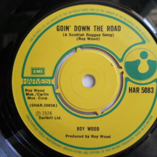 Roy Wood Going Down The Road 7" Harvest HAR5083 EX 1974