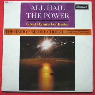 Harry Simeone All Hail The Power LP Brunswick STA8565 VG/EX 1963 as Harry Simeone Chorale